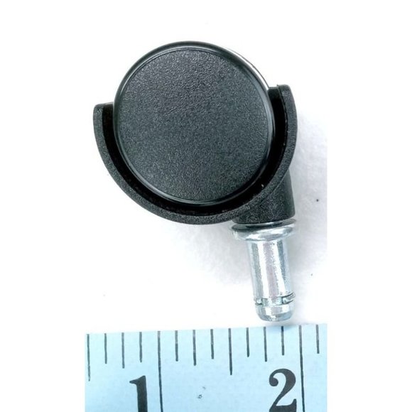 GE Dehumidifier Wheel Hooded Caster Swivel Dual Ring Stem From Model ADEW70LWQ1 - Picture 4 of 5